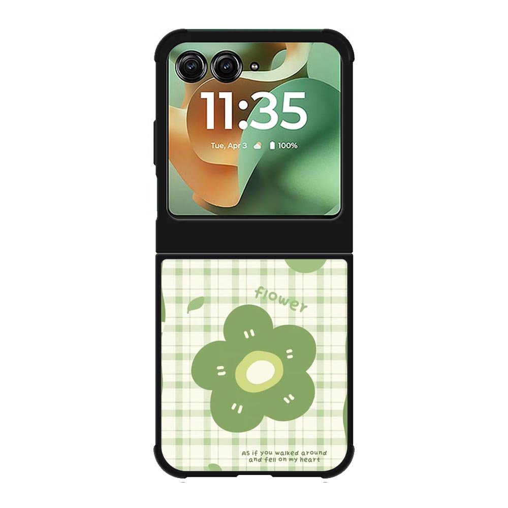 Flower green Motorola Moto RAZR 2025 Case FE0270
