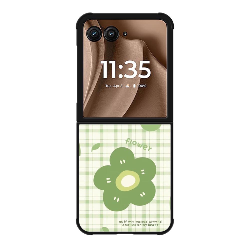 Flower green Motorola Moto RAZR Plus 2025 Case FE0270