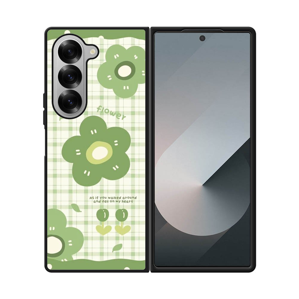 Flower green Samsung Galaxy Z Fold 7 5G Case FE0270