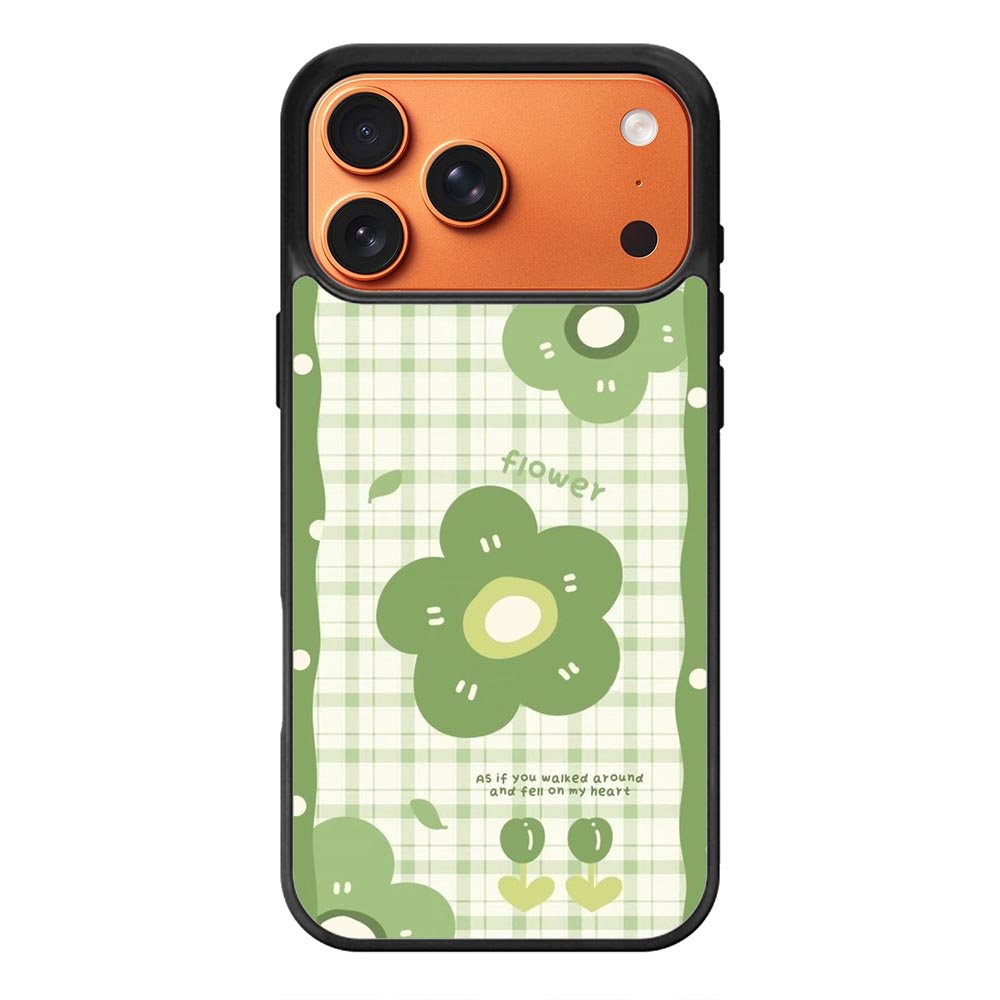 Flower green iPhone 17 Pro Case FE0270