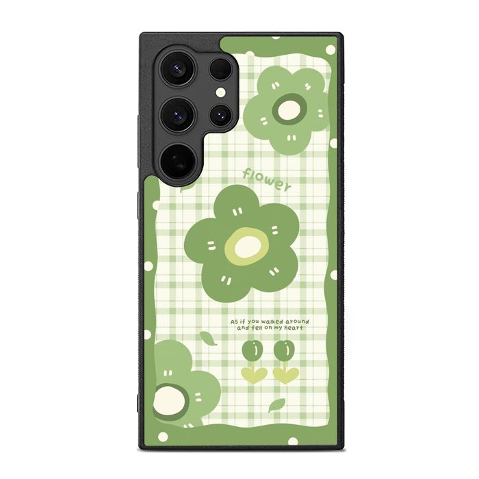 Flower green FE0117 Samsung Galaxy S25 Ultra Case