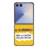 A reminder FE0118 Samsung Galaxy Flip 7 5G Case