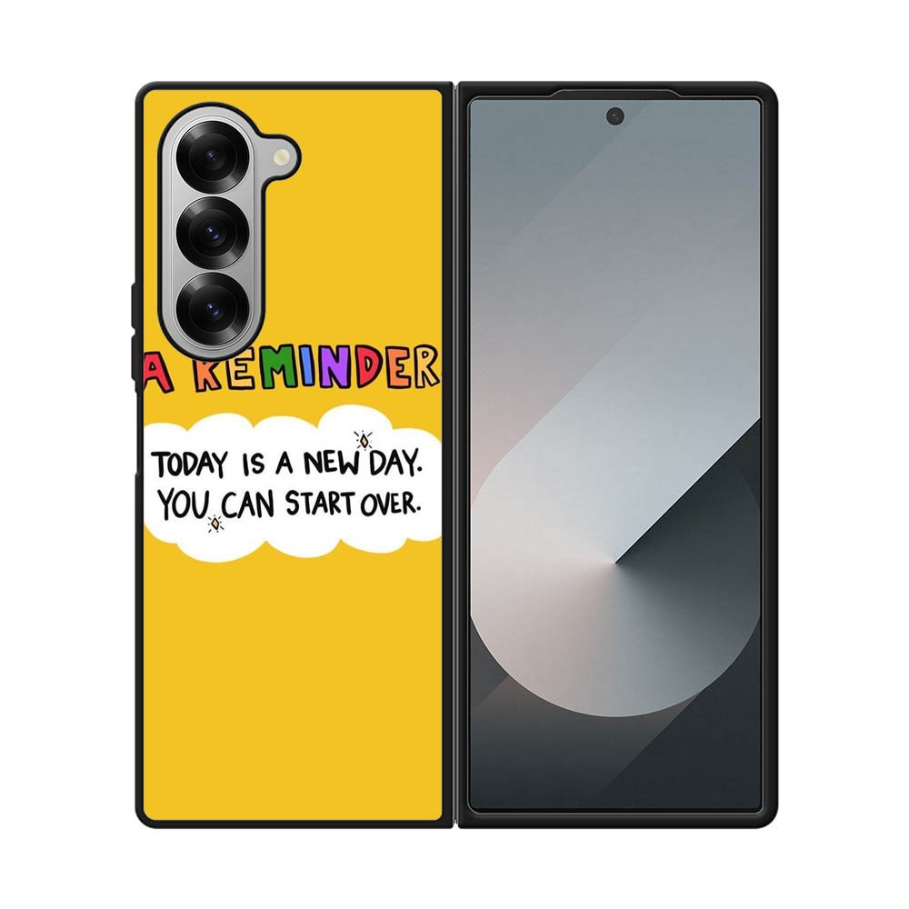 A reminder Samsung Galaxy Z Fold 7 5G Case FE0001
