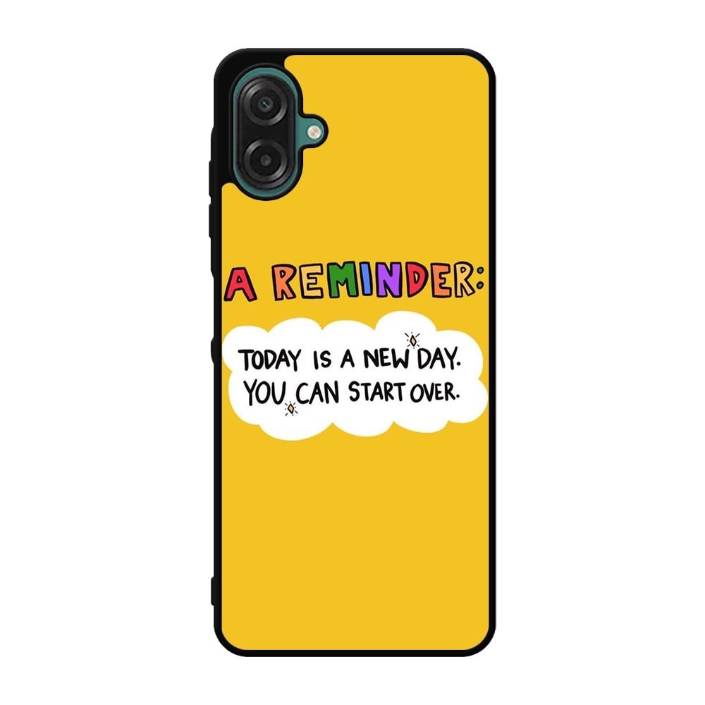 A reminder Samsung Galaxy A07 Case FE0001