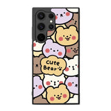Cute bear FE0121 Samsung Galaxy S25 Ultra Case