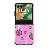 Strawberry yummy Motorola Moto RAZR 2025 Case FE0599