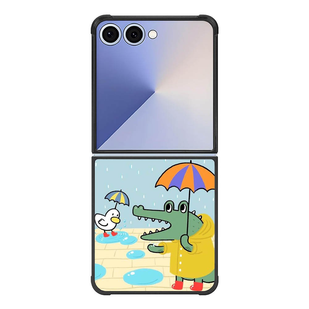 Crocodile and duck FE0126 Samsung Galaxy Flip 7 5G Case