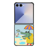 Crocodile and duck FE0126 Samsung Galaxy Flip 7 5G Case