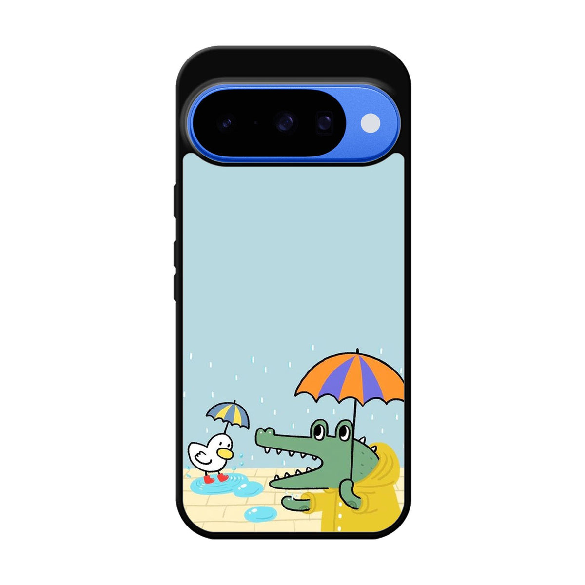 Crocodile and duck Google Pixel 10 Case FE0179