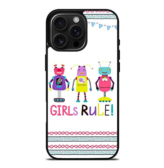 Girls rule iPhone 16 Pro Max Case FE0317