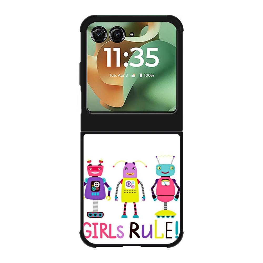 Girls rule Motorola Moto RAZR 2025 Case FE0317