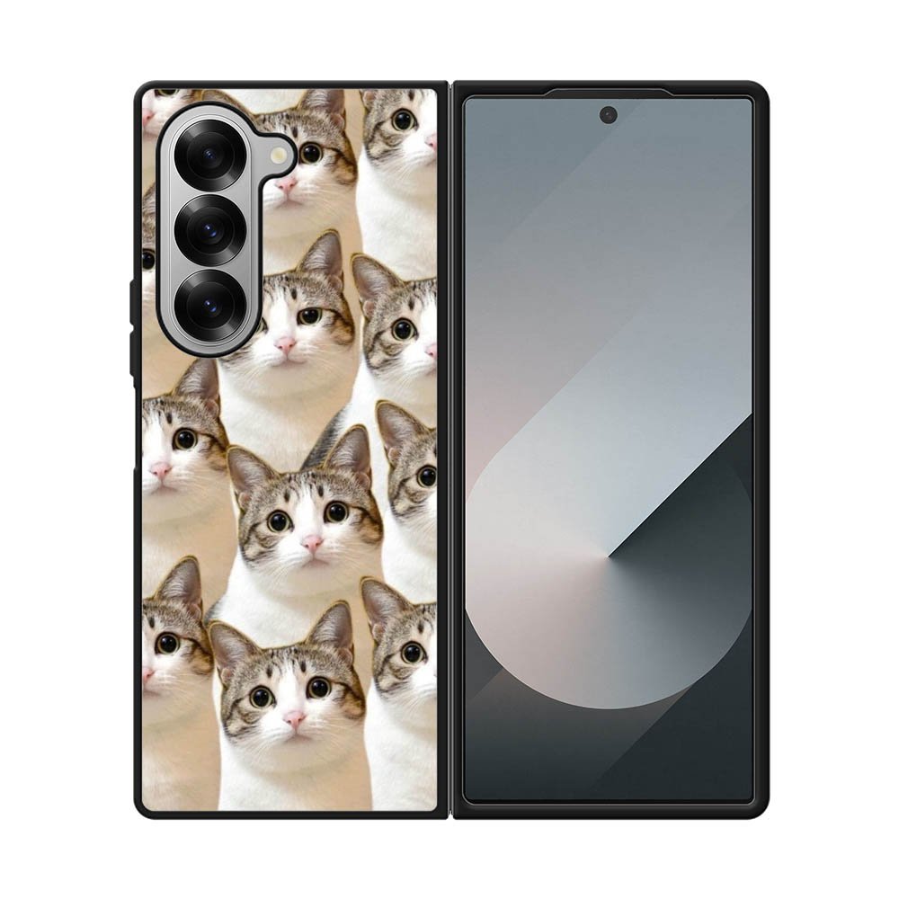 cat pattern cute FE0132 Samsung Galaxy Fold 7 5G Case