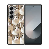cat pattern cute FE0132 Samsung Galaxy Fold 7 5G Case