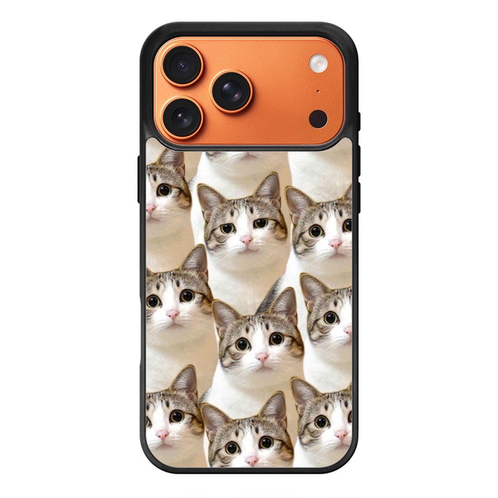 cat pattern cute iPhone 17 Pro Case FE0142