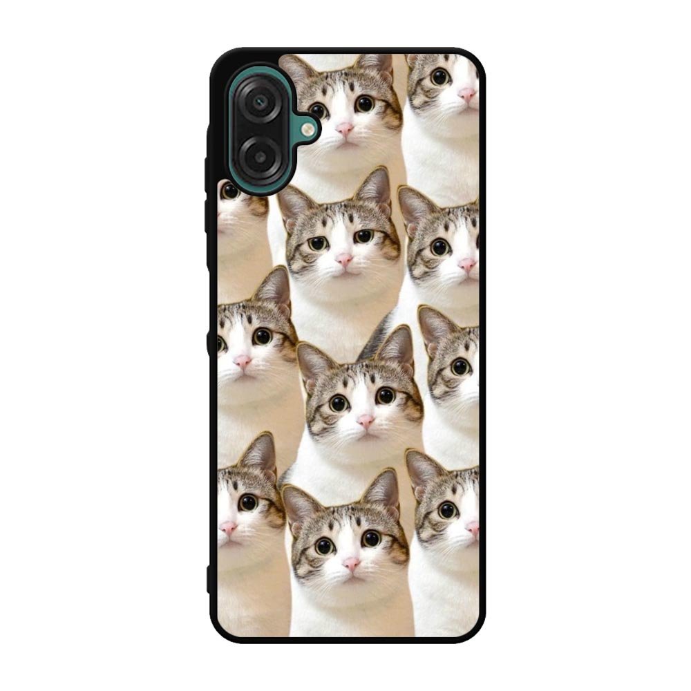cat pattern cute Samsung Galaxy A07 Case FE0142