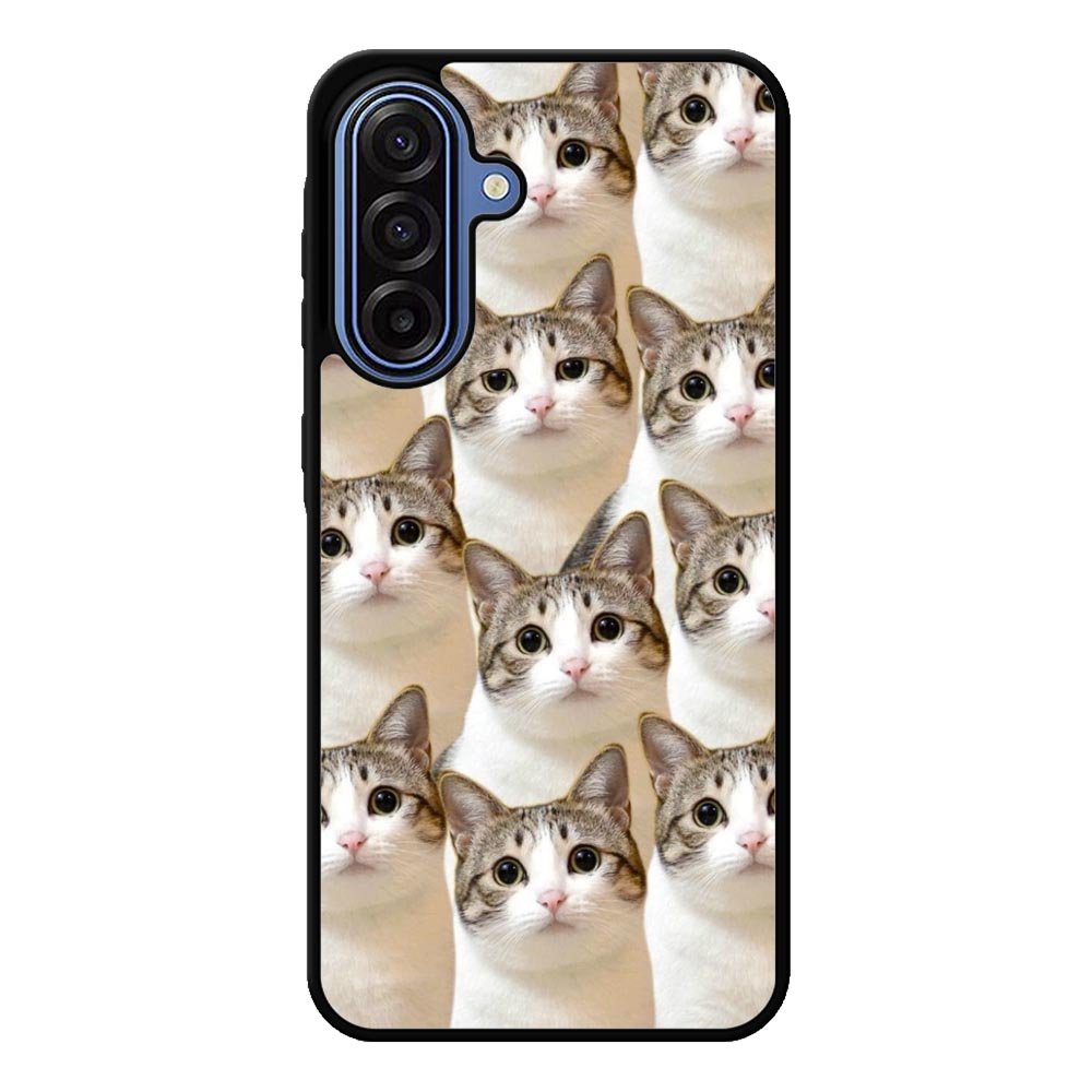 cat pattern cute Samsung Galaxy A17 Case FE0142