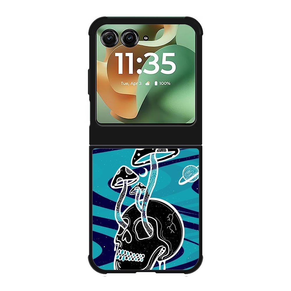 skull mushroom Motorola Moto RAZR 2025 Case FE0568