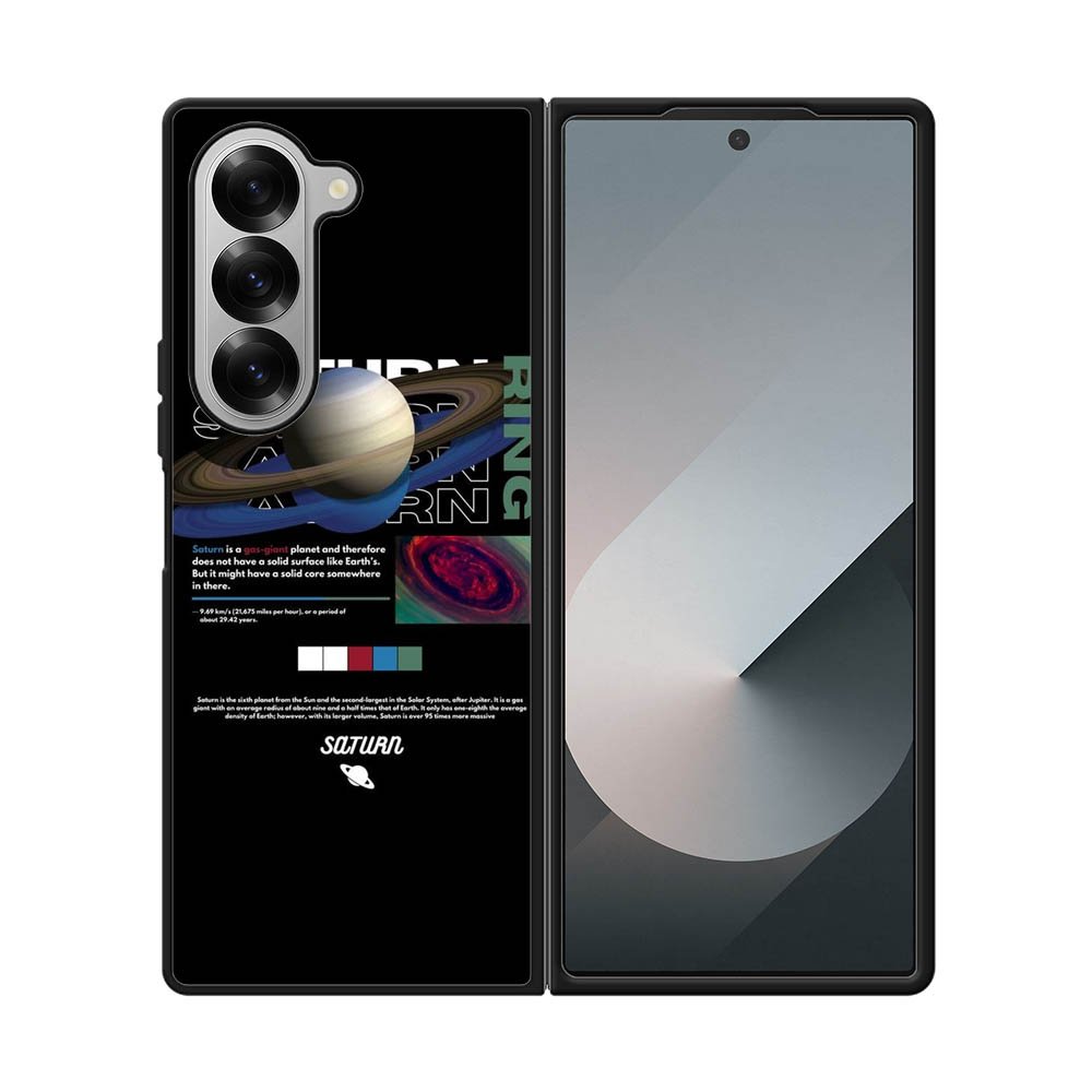 Saturn planet Samsung Galaxy Z Fold 7 5G Case FE0548