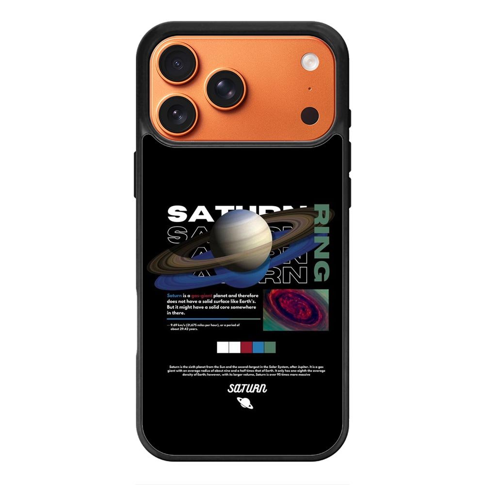Saturn planet iPhone 17 Pro Max Case FE0548