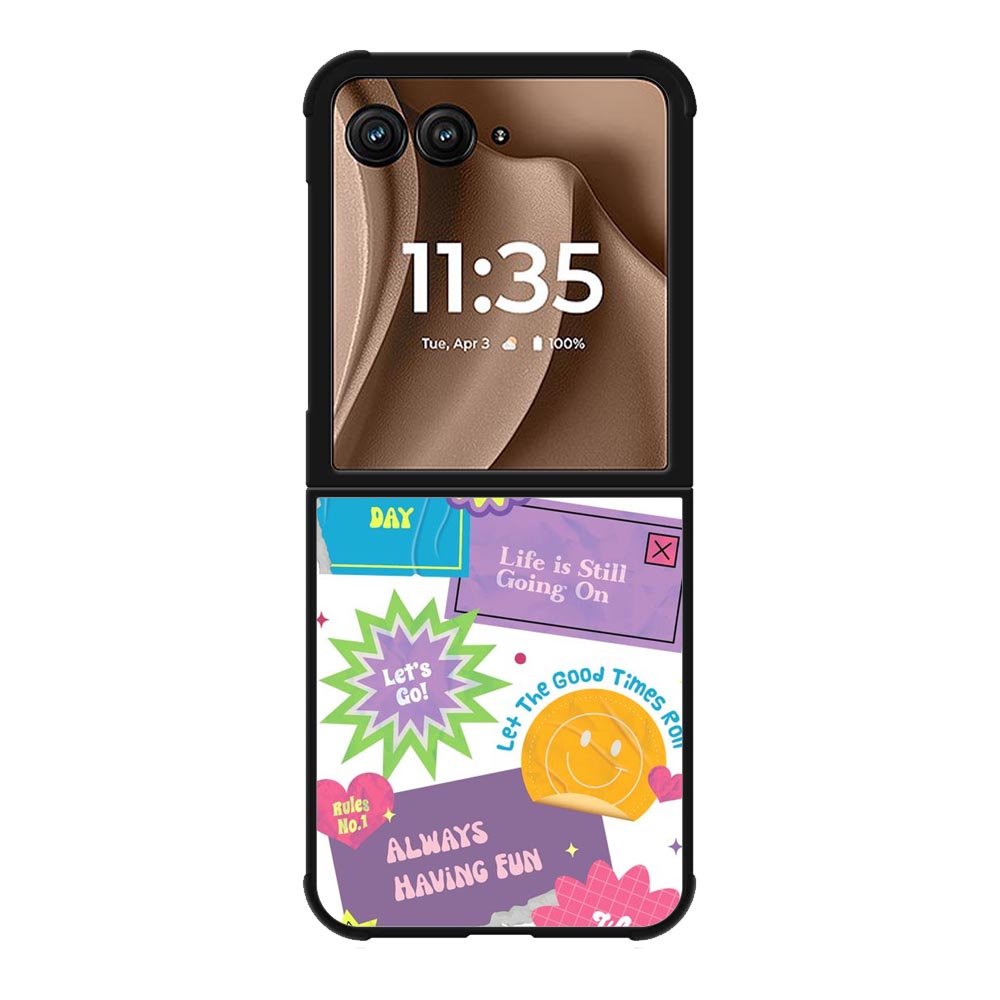Lest go Motorola Moto RAZR Plus 2025 Case FE0397