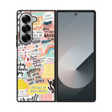 Quotes sticker Samsung Galaxy Z Fold 7 5G Case FE0520