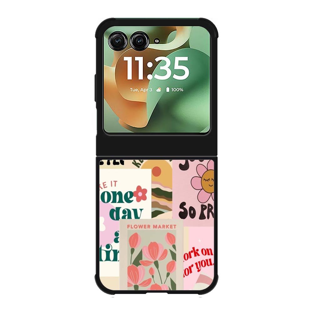 Quotes poster Motorola Moto RAZR 2025 Case FE0519