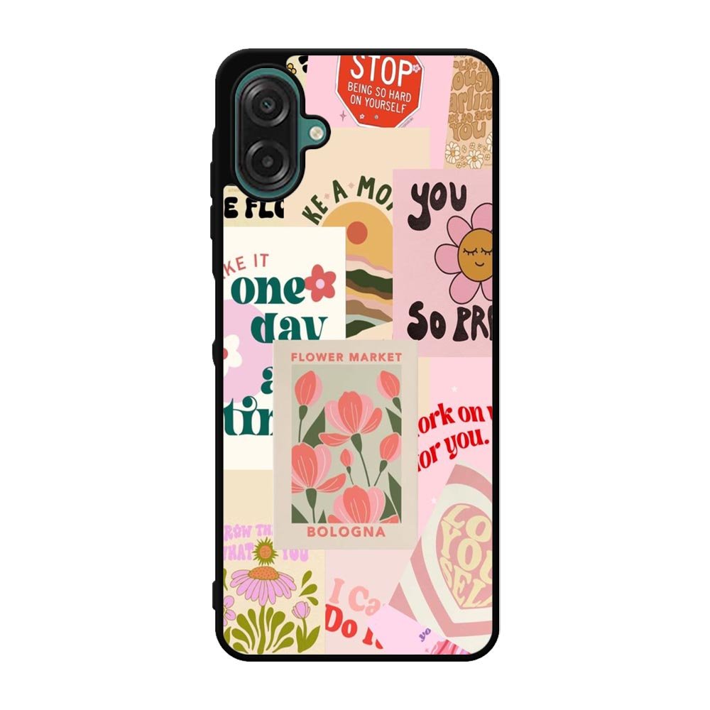 Quotes poster Samsung Galaxy A07 Case FE0519