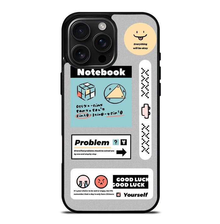 Notebook iPhone 16 Pro Max Case FE0474