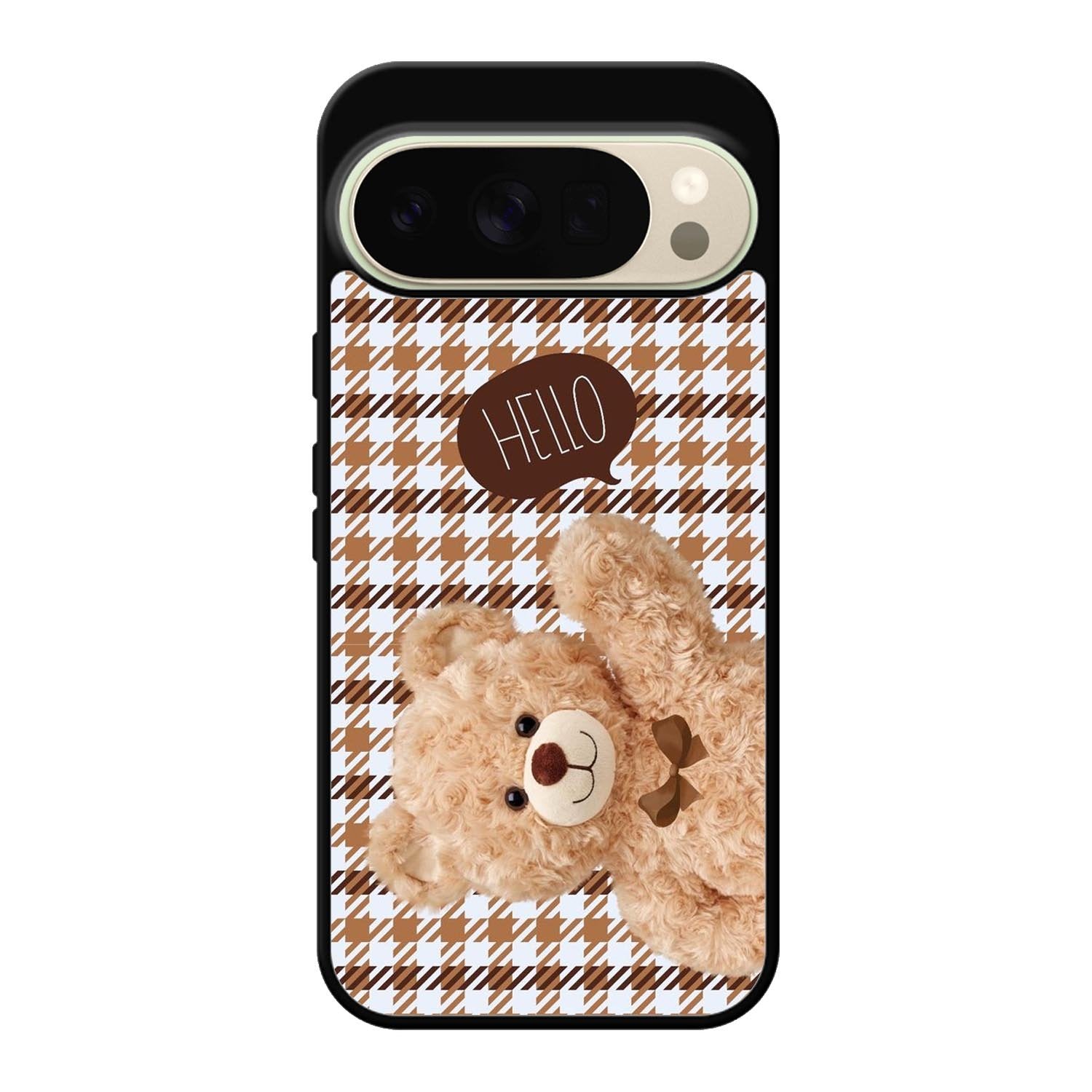 Hello bear brown Google Pixel 10 Pro XL Case FE0350