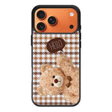 Hello bear brown iPhone 17 Pro Case FE0350
