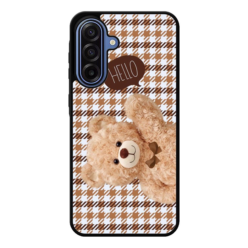 Hello bear brown Samsung Galaxy A17 Case FE0350