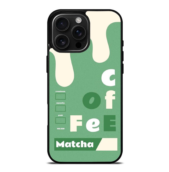 Coffee matcha iPhone 16 Pro Max Case FE0159