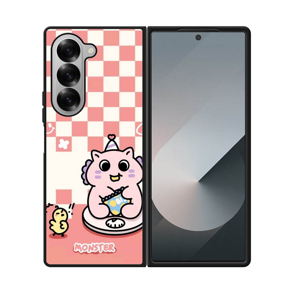 Monsters eat snacks Samsung Galaxy Z Fold 7 5G Case FE0441