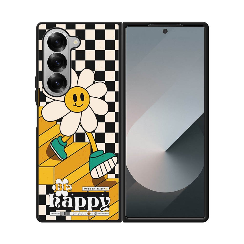 Be happy Samsung Galaxy Z Fold 7 5G Case FE0064