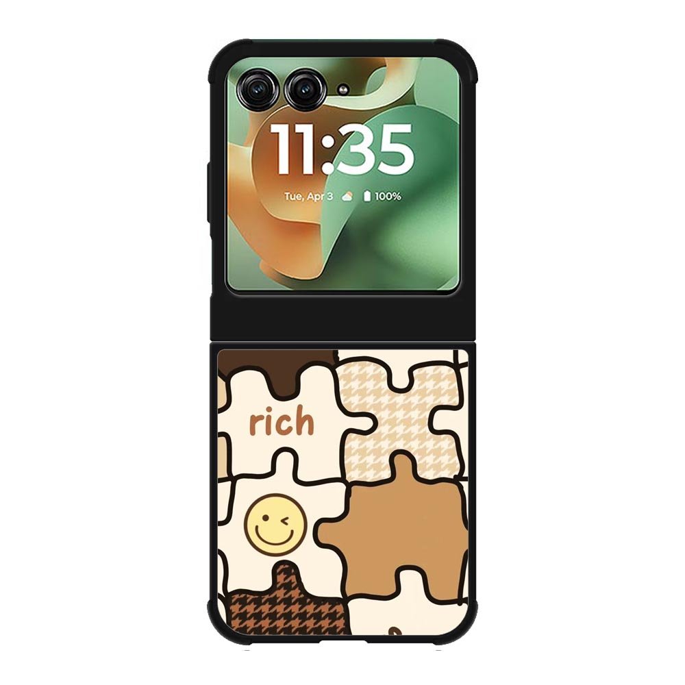 Puzzle smile Motorola Moto RAZR 2025 Case FE0517