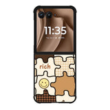 Puzzle smile Motorola Moto RAZR Plus 2025 Case FE0517