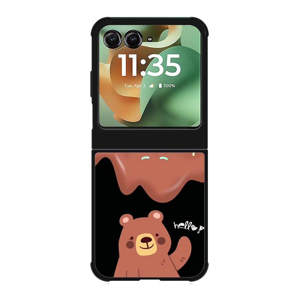 Happy bear Motorola Moto RAZR 2025 Case FE0333