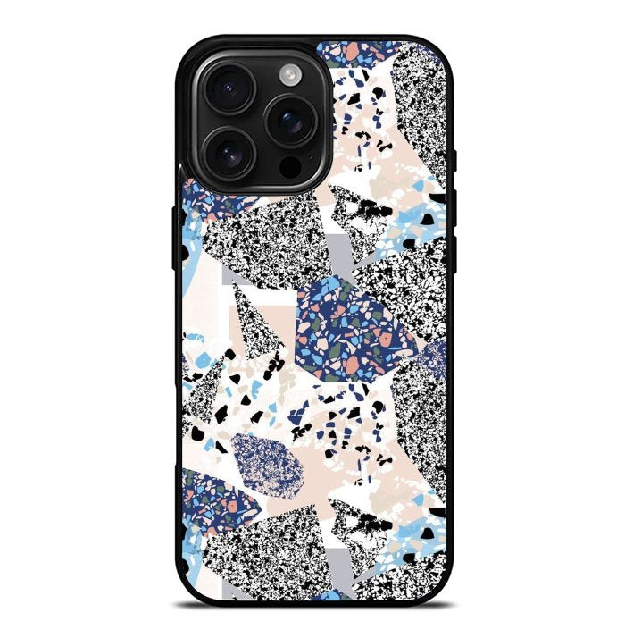geometric terrazzo iPhone 16 Pro Max Case FE0309