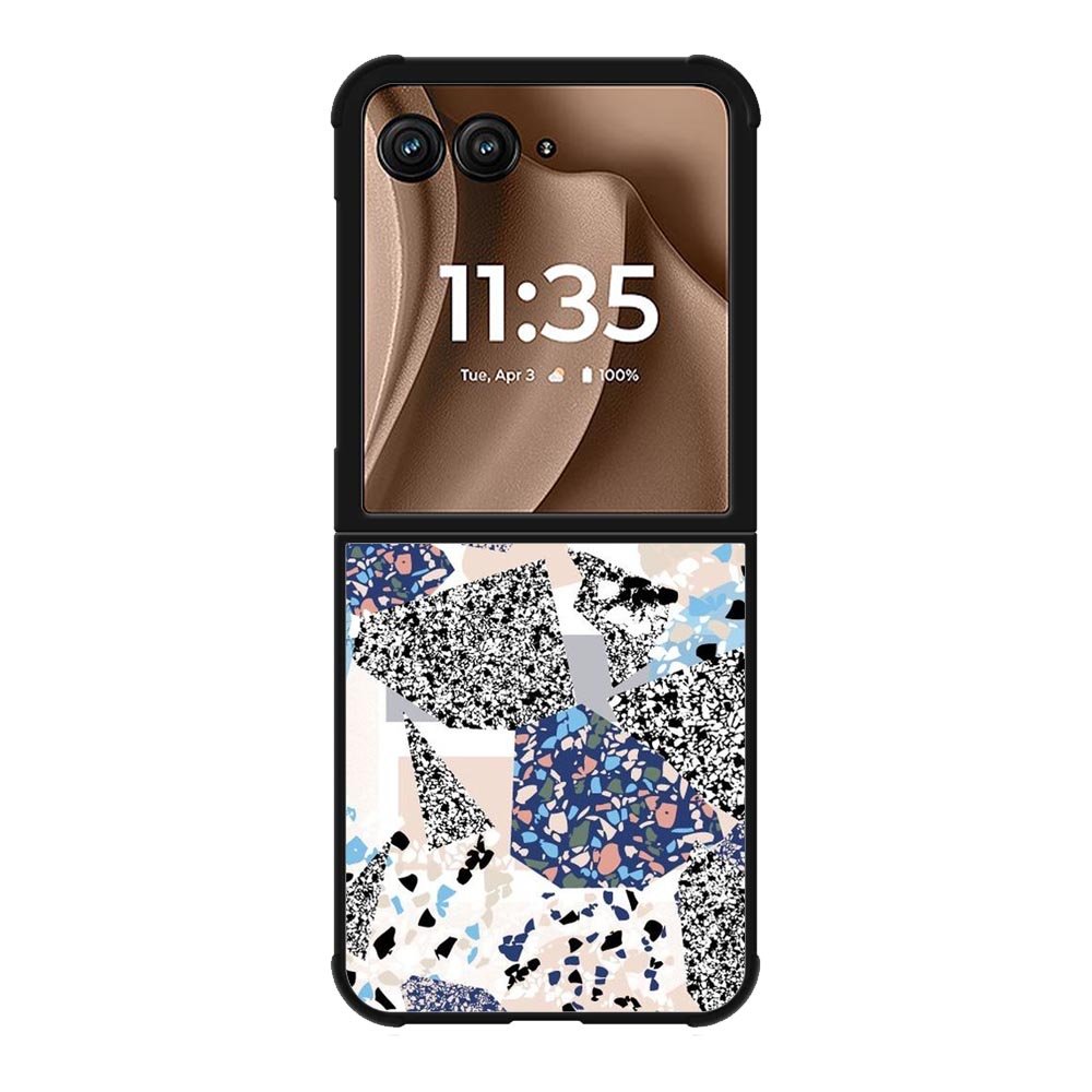 geometric terrazzo Motorola Moto RAZR Plus 2025 Case FE0309
