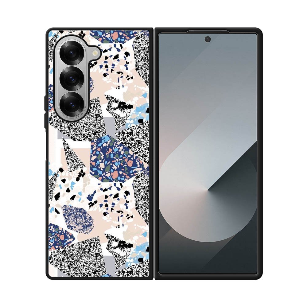 geometric terrazzo Samsung Galaxy Z Fold 7 5G Case FE0309