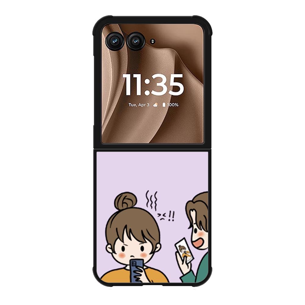 Funny Lucu Motorola Moto RAZR Plus 2025 Case FE0297