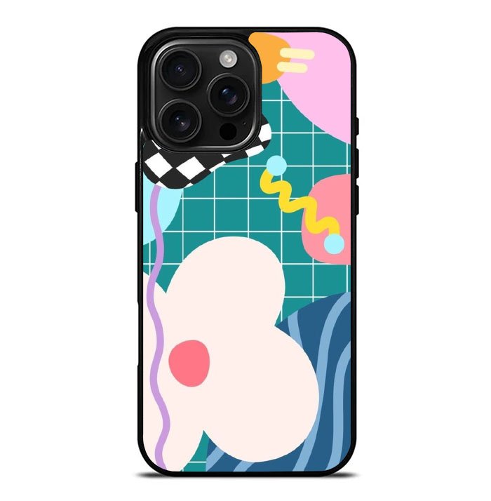 abstrak art iPhone 16 Pro Max Case FE0011