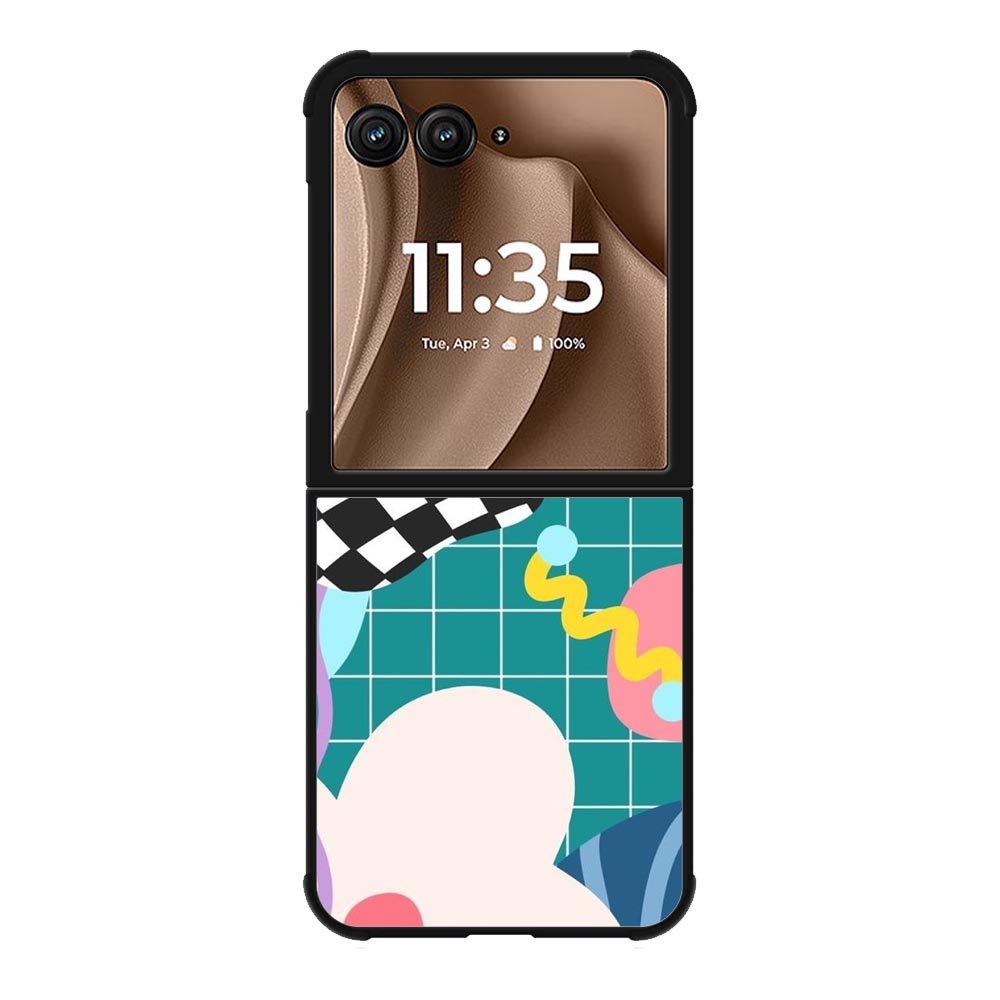 abstrak art Motorola Moto RAZR Plus 2025 Case FE0011