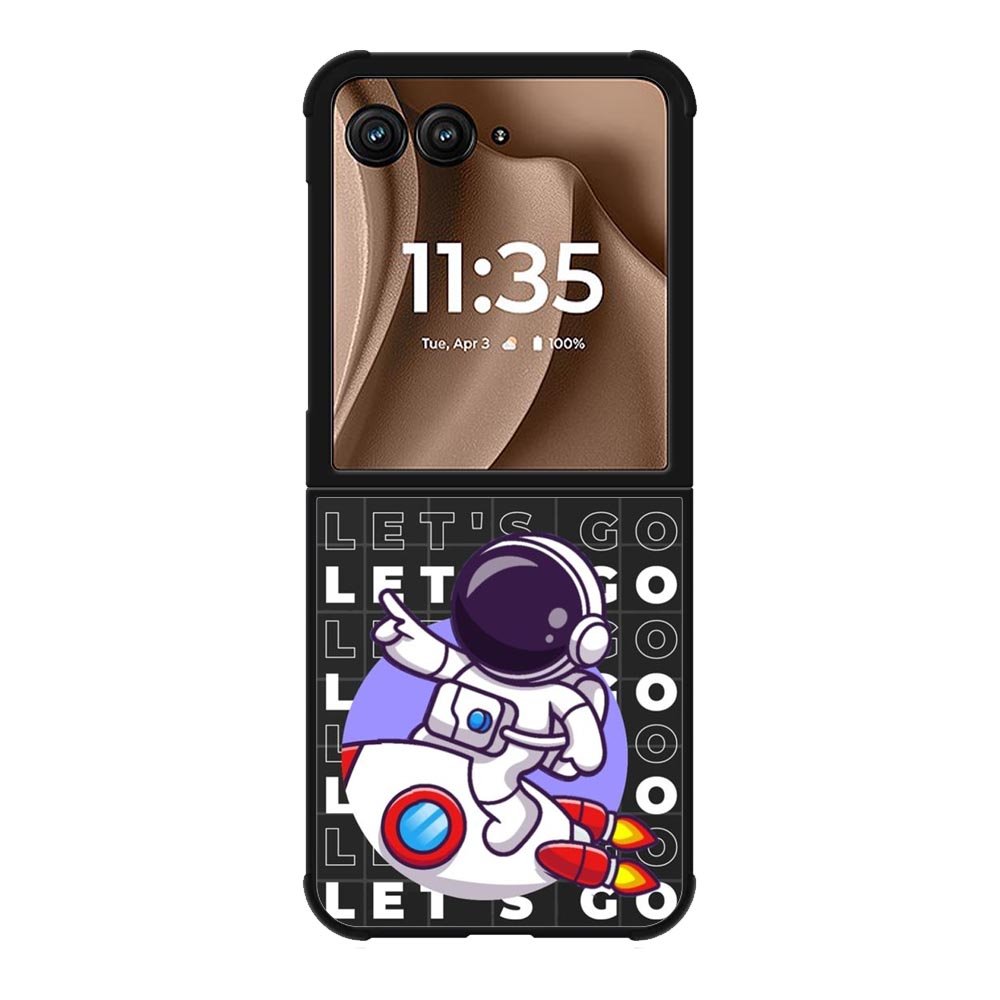 Lets go Motorola Moto RAZR Plus 2025 Case FE0401