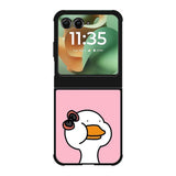 duck cute gril Motorola Moto RAZR 2025 Case FE0234
