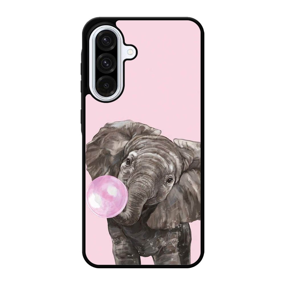 Bubble Gum Elephant Samsung Galaxy A56 Case FE3496