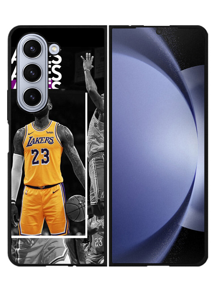 los angeles lakers Samsung Galaxy Z Fold 5 5G Case FZ3465