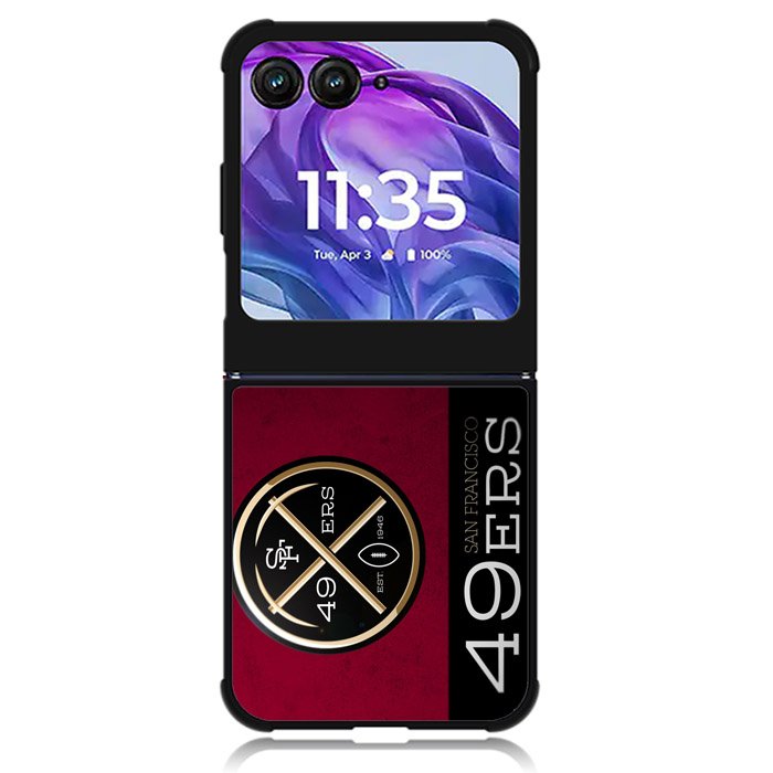 San Francisco 49Ers 3rd Motorola Moto Razr 2024 , Moto Razr 50 Case