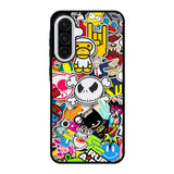 Stickerbomb Graffiti Art Collage Cool Samsung Galaxy A56 Case FE6395