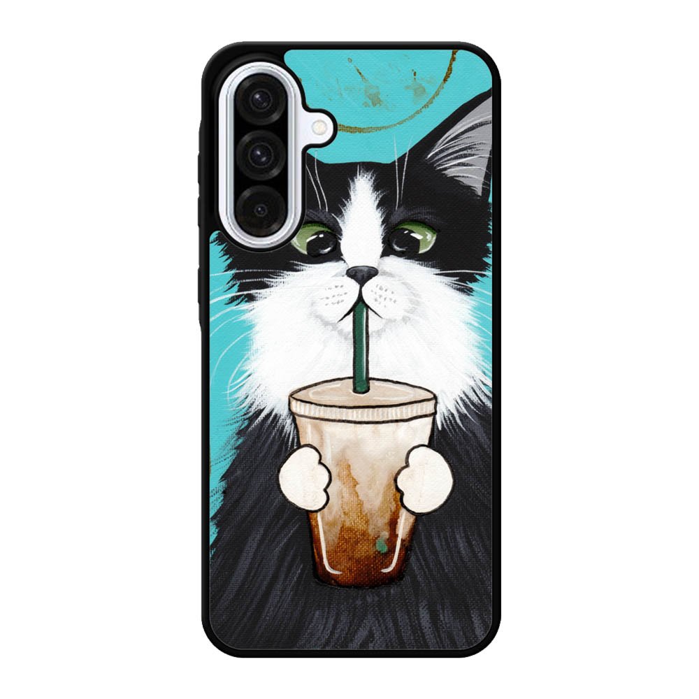 Cute Coffee Cat Samsung Galaxy A56 Case FE6744